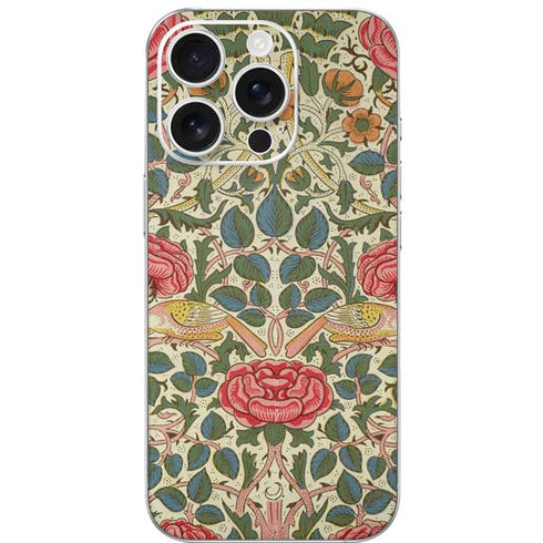Rose by William Morris iPhone 16 Pro Skin